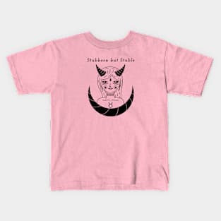 Stubborn but Stable Astrology Kids T-Shirt